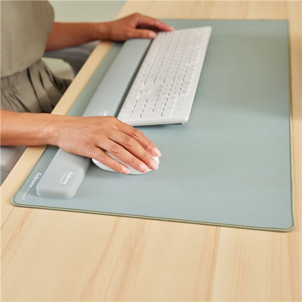 Fellowes Breyta verde savia poggiapolsi da tastiera 47 cm