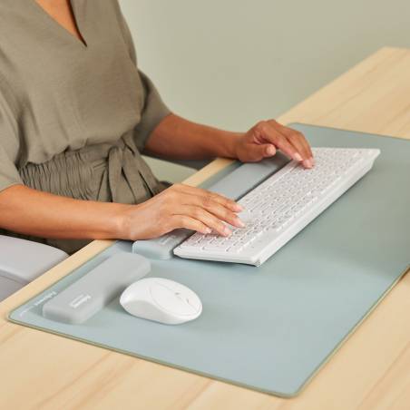 Fellowes Breyta verde savia poggiapolsi da tastiera 47 cm