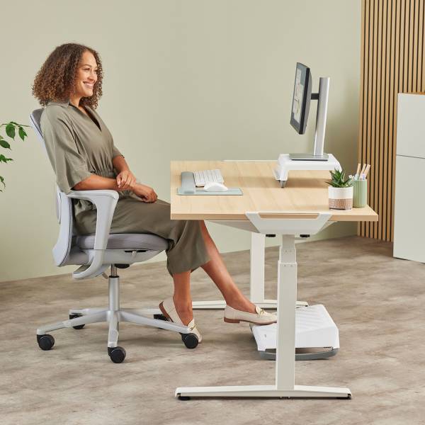 Fellowes Breyta verde savia poggiapolsi da tastiera 47 cm