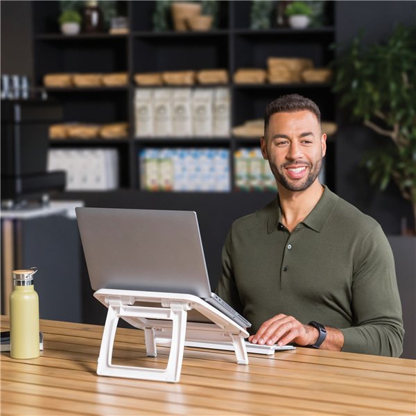 Fellowes I-Spire Series Laptop Ständer Quick Lift weiß