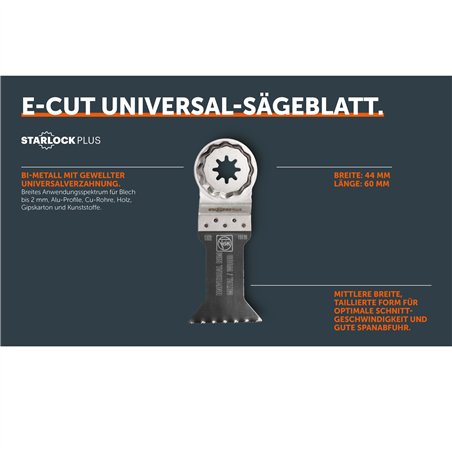 Fein Sägeblatt SLP E-Cut U BIM 60x44 VE10