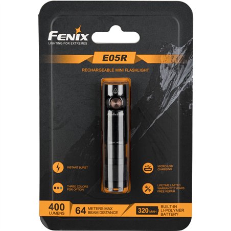 Fenix E05R 400 lm Torcia elettrica