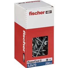 Fischer tasselli vite chiodo N 8x80/40 S 100 pz.
