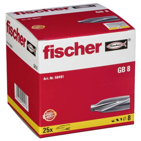 Fischer Tasselli GB 8 per calcestruzzo 25 pz.