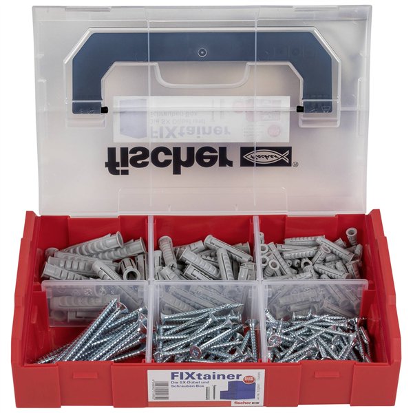 Fischer FIXtainer - SX tasselli e viti valigetta (210)
