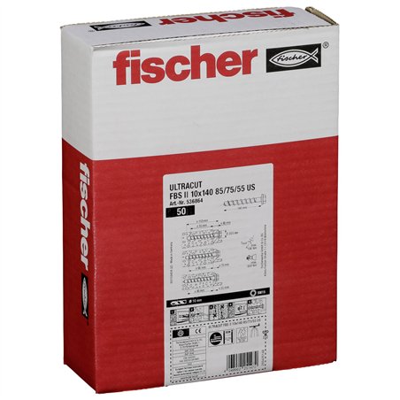 Fischer ULTRACUT FBS II 10x140 85/75/55 US