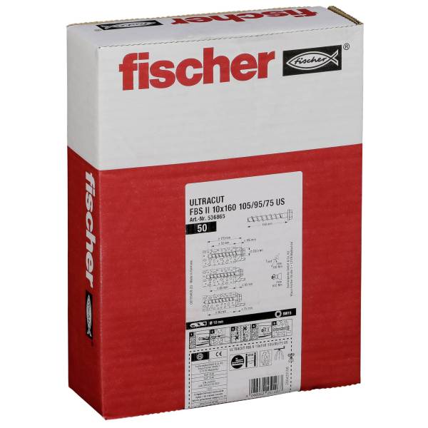 Fischer ULTRACUT FBS II 10x160 105/95/75 US