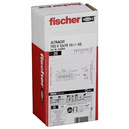 Fischer ULTRACUT FBS II 12x70 10/-/- US