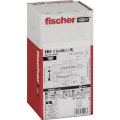 Fischer ULTRACUT FBS II 6x40/5 US 100 pz. 2