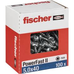 Fischer PowerFast II 5,0x40 PH TX VG blvz 100