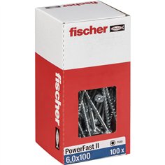 Fischer PowerFast II 6,0x100 SK TX TG blvz 100