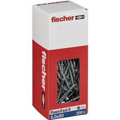 Fischer PowerFast II 6,0x80 SK TX TG blvz 200