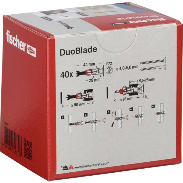 Fischer DUOBLADE 40 pz.