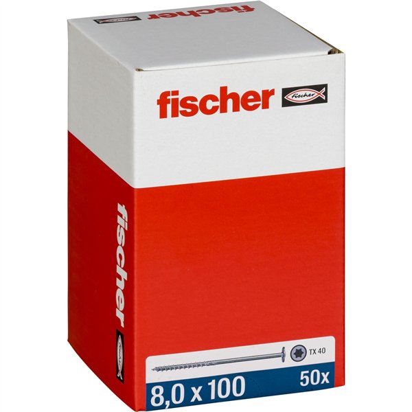 Fischer PowerFast II 8,0x100 TK TX TG blvz 50