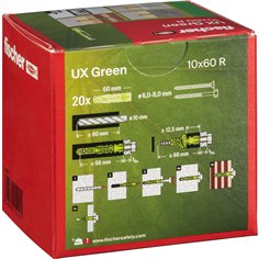 Fischer tassello univ. UX verde 10x60 R 2