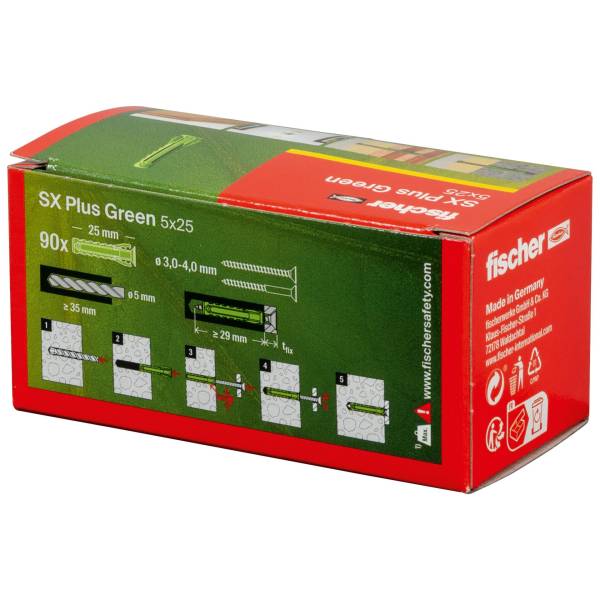 Fischer tass. SX Plus verde 5x25