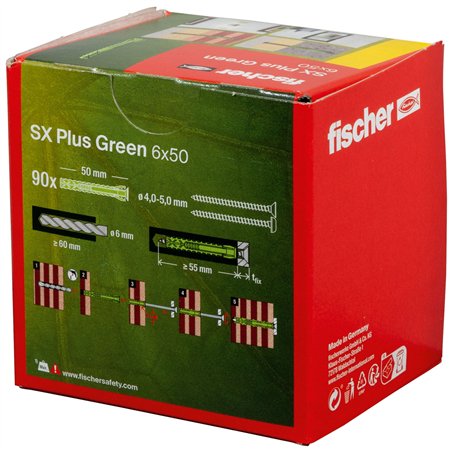 Fischer tass. SX Plus verde 6x50
