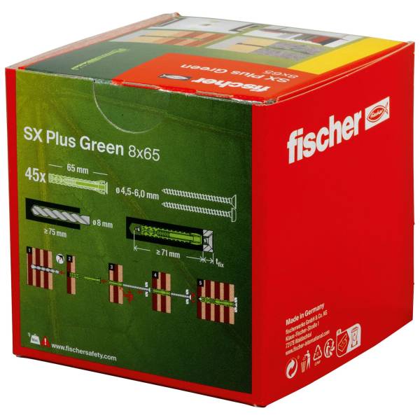 Fischer tass. SX Plus verde 8x65