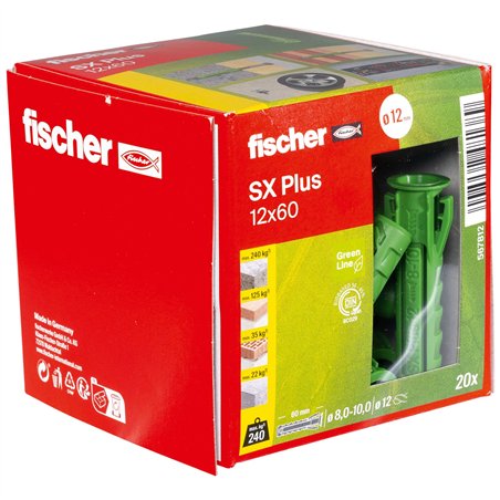Fischer Tasselli SX Plus verde 12x60