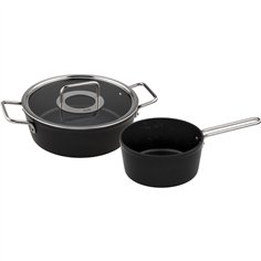 Fissler Adamant set pentola 24cm casseruola con manico 18cm