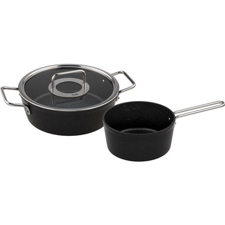 Fissler Adamant set pentola 24cm casseruola con manico 18cm