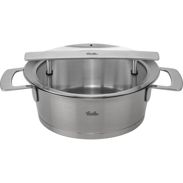 Fissler Phi Collection Braten- topf mit Glasdeckel 20 cm, 2,3L