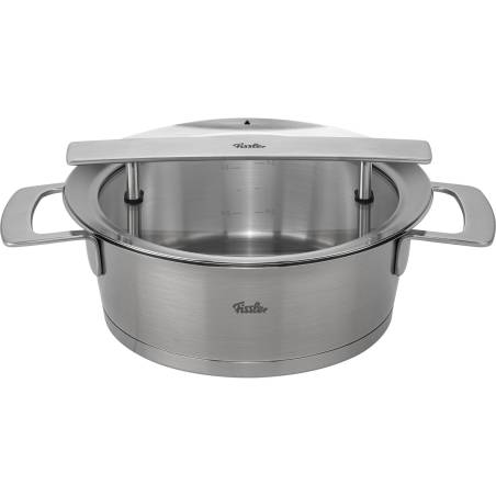 Fissler Phi Collection Braten- topf mit Glasdeckel 20 cm, 2,3L