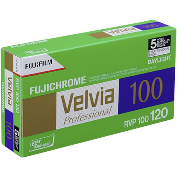 1x5 Fujifilm Velvia 100   120 Nuovo