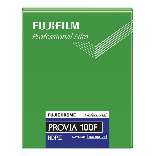 1 Fujifilm Provia 100 F 4x5 nuovo