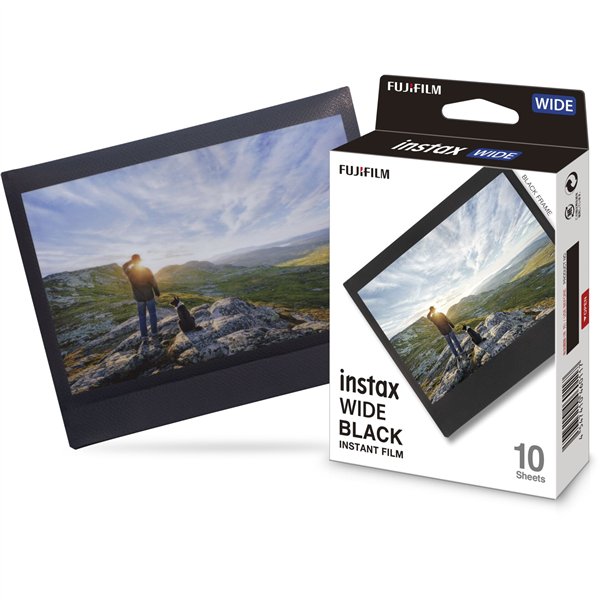 1 Fujifilm INSTAX Film wide cornice nera