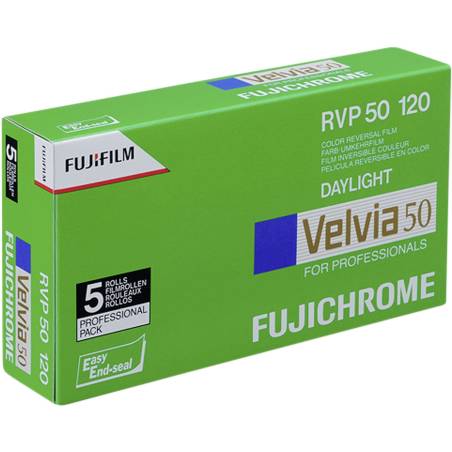 1x5 Fujifilm Velvia 50    120 nuovo