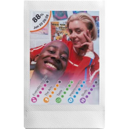 Fujifilm instax mini Link 3 EX D Clay bianco