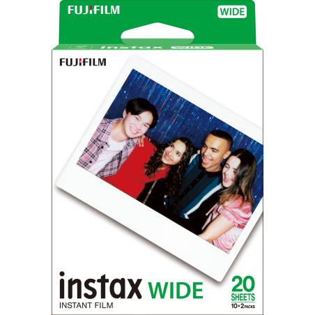 1x2 Fujifilm Instax pellicola larga, lucida NEW