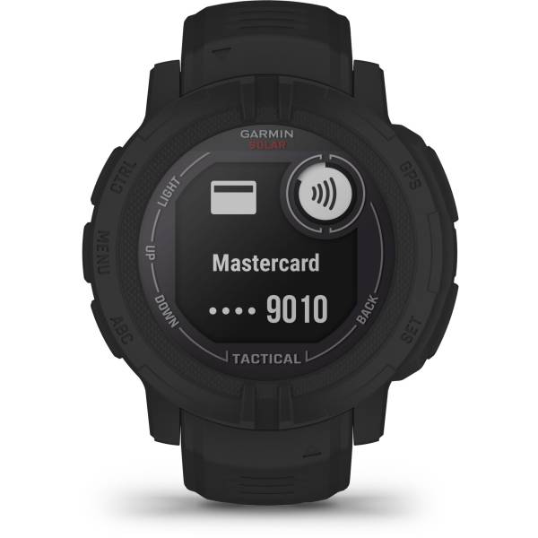 Garmin Instinct 2 Solare Tactical Edition nero