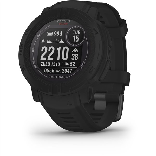 Garmin Instinct 2 Solare Tactical Edition nero