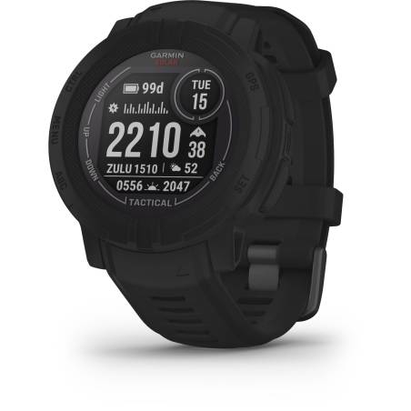 Garmin Instinct 2 Solare Tactical Edition nero