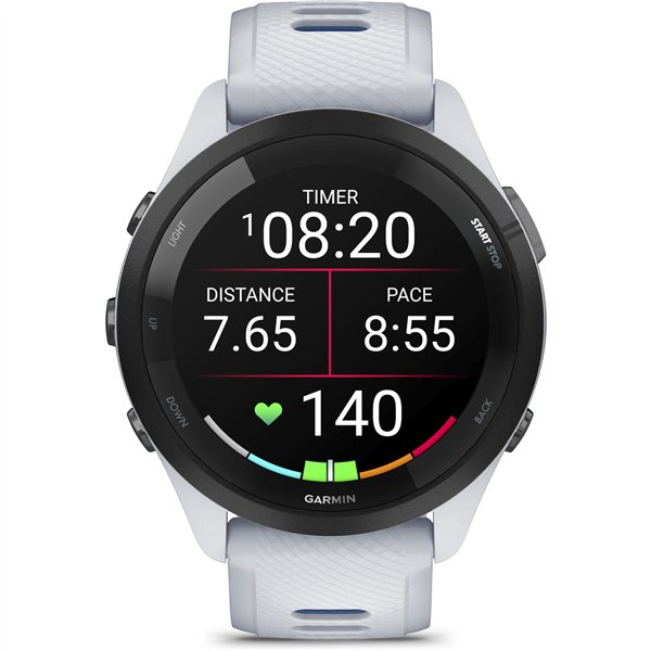 Garmin Forerunner 265 bianco/blu scuro