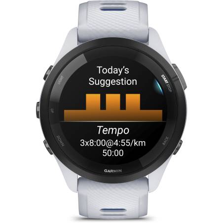 Garmin Forerunner 265 bianco/blu scuro