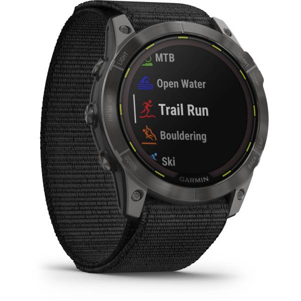 Garmin Enduro 2 Sapphire Solare DLC Titan nero/grigio ardesia