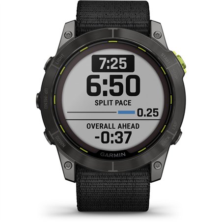 Garmin Enduro 2 Sapphire Solare DLC Titan nero/grigio ardesia