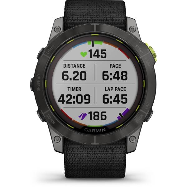 Garmin Enduro 2 Sapphire Solare DLC Titan nero/grigio ardesia