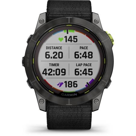 Garmin Enduro 2 Sapphire Solare DLC Titan nero/grigio ardesia