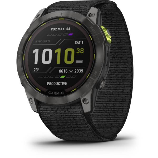 Garmin Enduro 2 Sapphire Solare DLC Titan nero/grigio ardesia