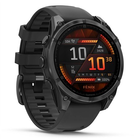 Garmin fenix 8 (47mm) nero/grigio ardesia