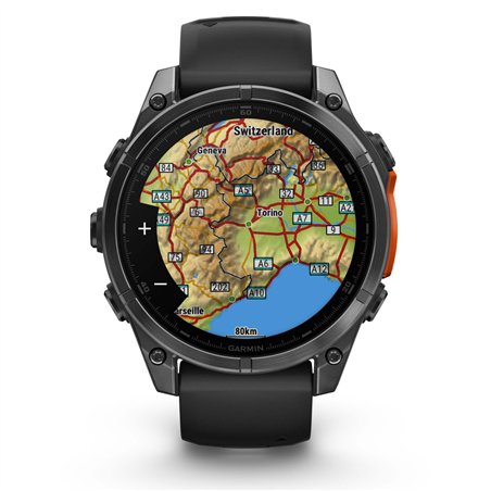 Garmin fenix 8 (47mm) nero/grigio ardesia