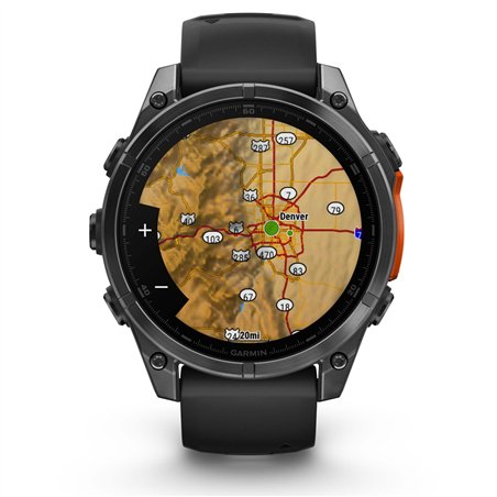 Garmin fenix 8 (47mm) nero/grigio ardesia