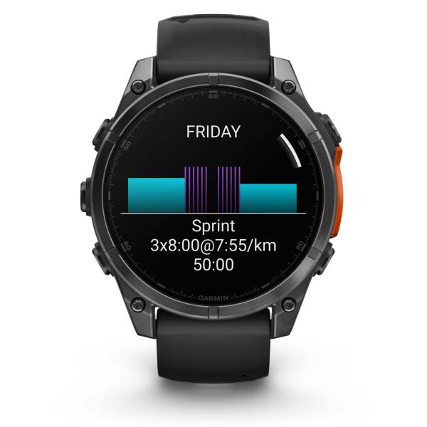 Garmin fenix 8 (47mm) nero/grigio ardesia