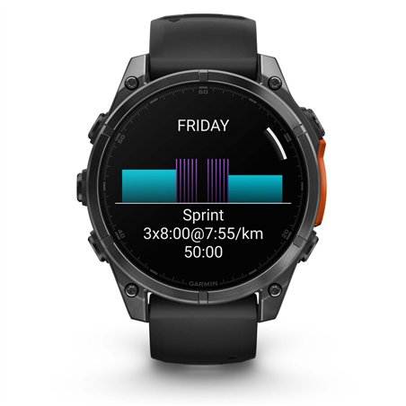 Garmin fenix 8 (47mm) nero/grigio ardesia