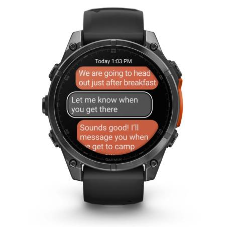 Garmin fenix 8 (47mm) nero/grigio ardesia