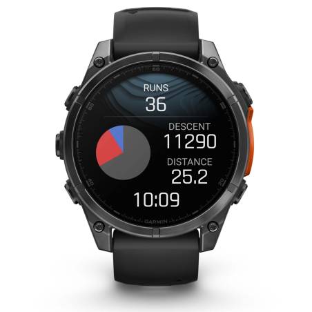Garmin fenix 8 (47mm) nero/grigio ardesia